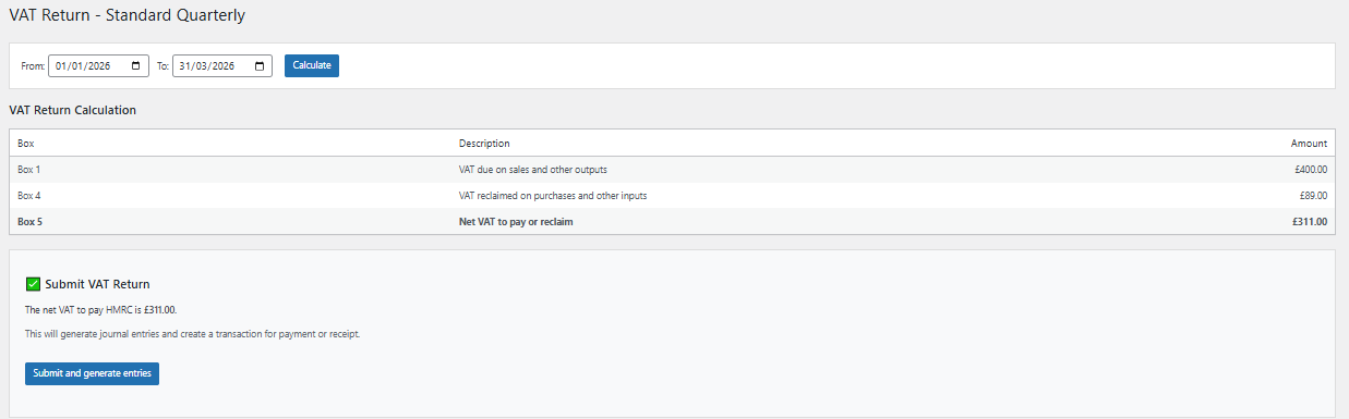 VAT Returns